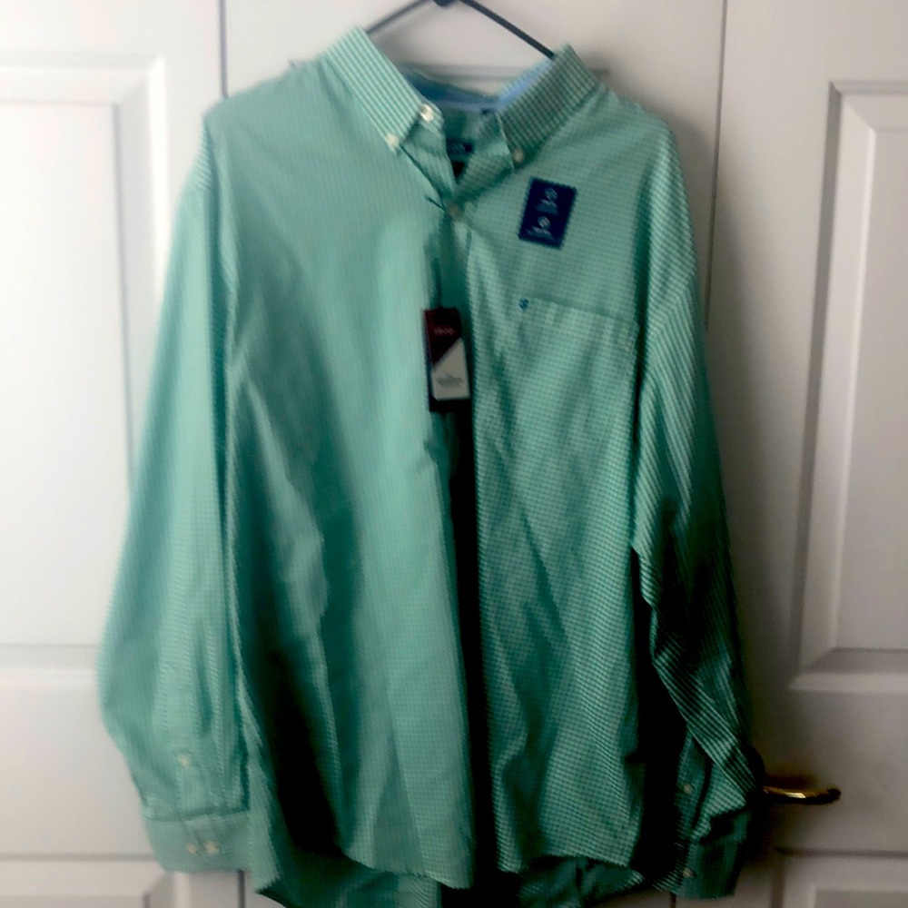 Izod Button Down Collar Shirt NWT